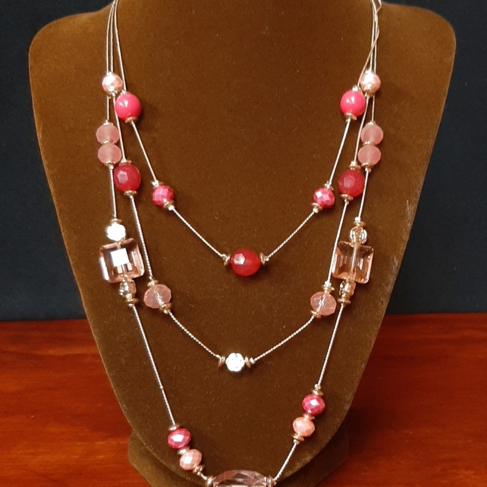 Necklace and earrings